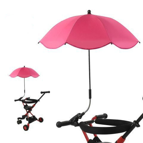 Brixie Baby Outdoor Sunshade & Stroller Umbrella - Rain And Sun Umbrella