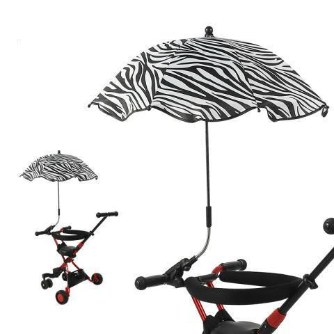 Brixie Baby Outdoor Sunshade & Stroller Umbrella - Rain And Sun Umbrella