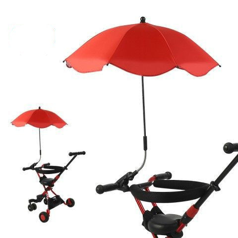 Brixie Baby Outdoor Sunshade & Stroller Umbrella - Rain And Sun Umbrella