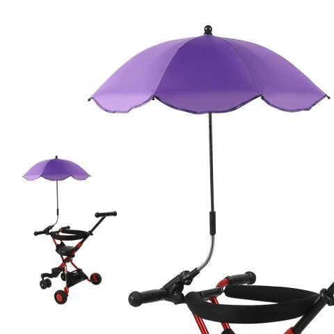 Brixie Baby Outdoor Sunshade & Stroller Umbrella - Rain And Sun Umbrella