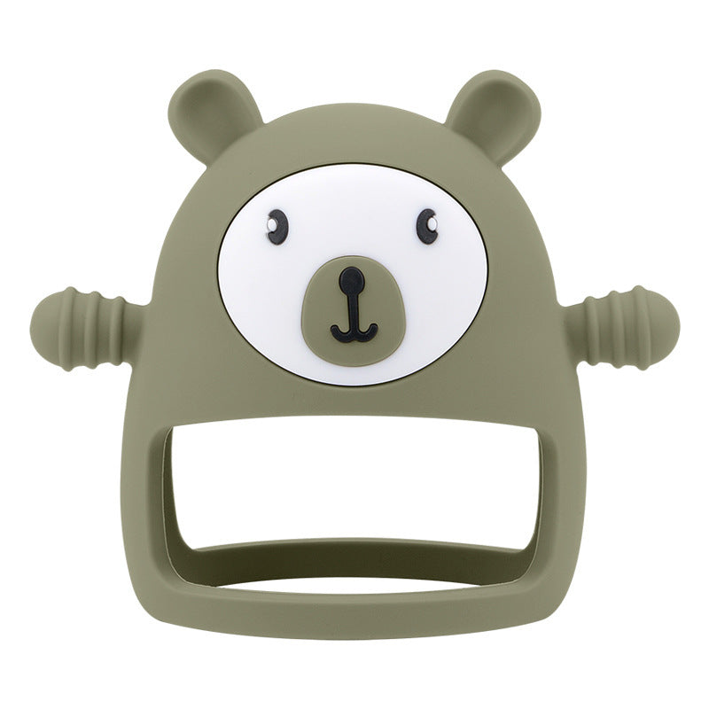 Baby Silicone Teether - Soft Soothing Gum Relief Toy