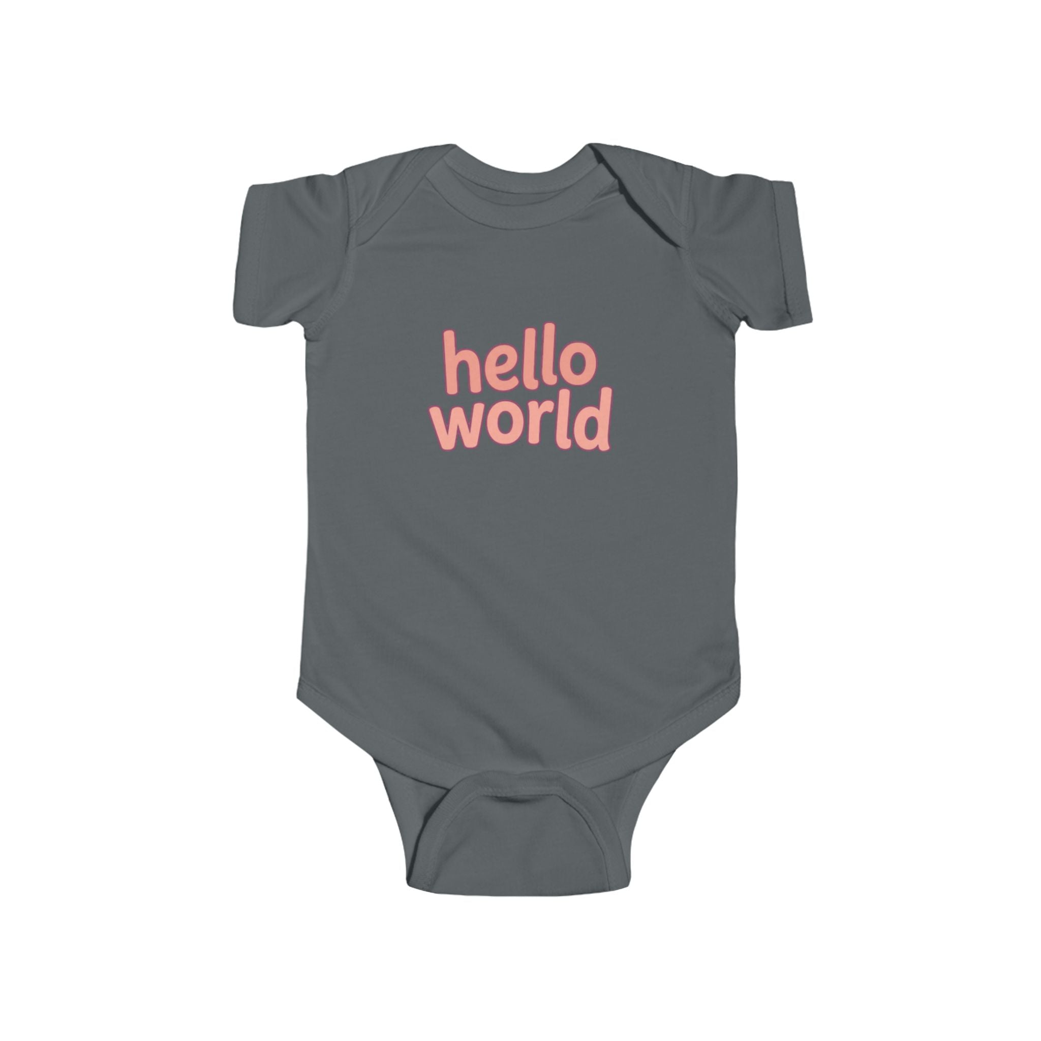 Brixie Baby Onesie – "Hello World" Newborn