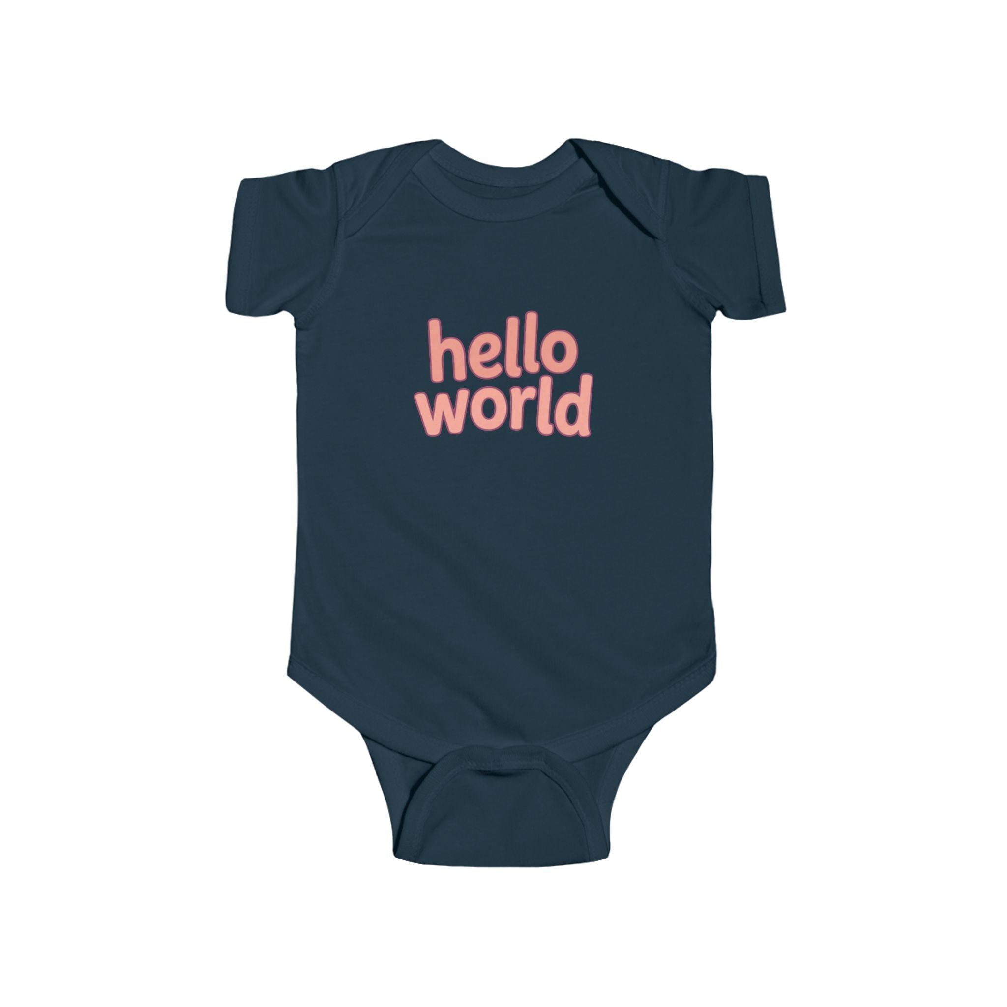 Brixie Baby Onesie – "Hello World" Newborn