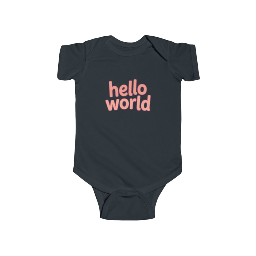 Brixie Baby Onesie – "Hello World" Newborn