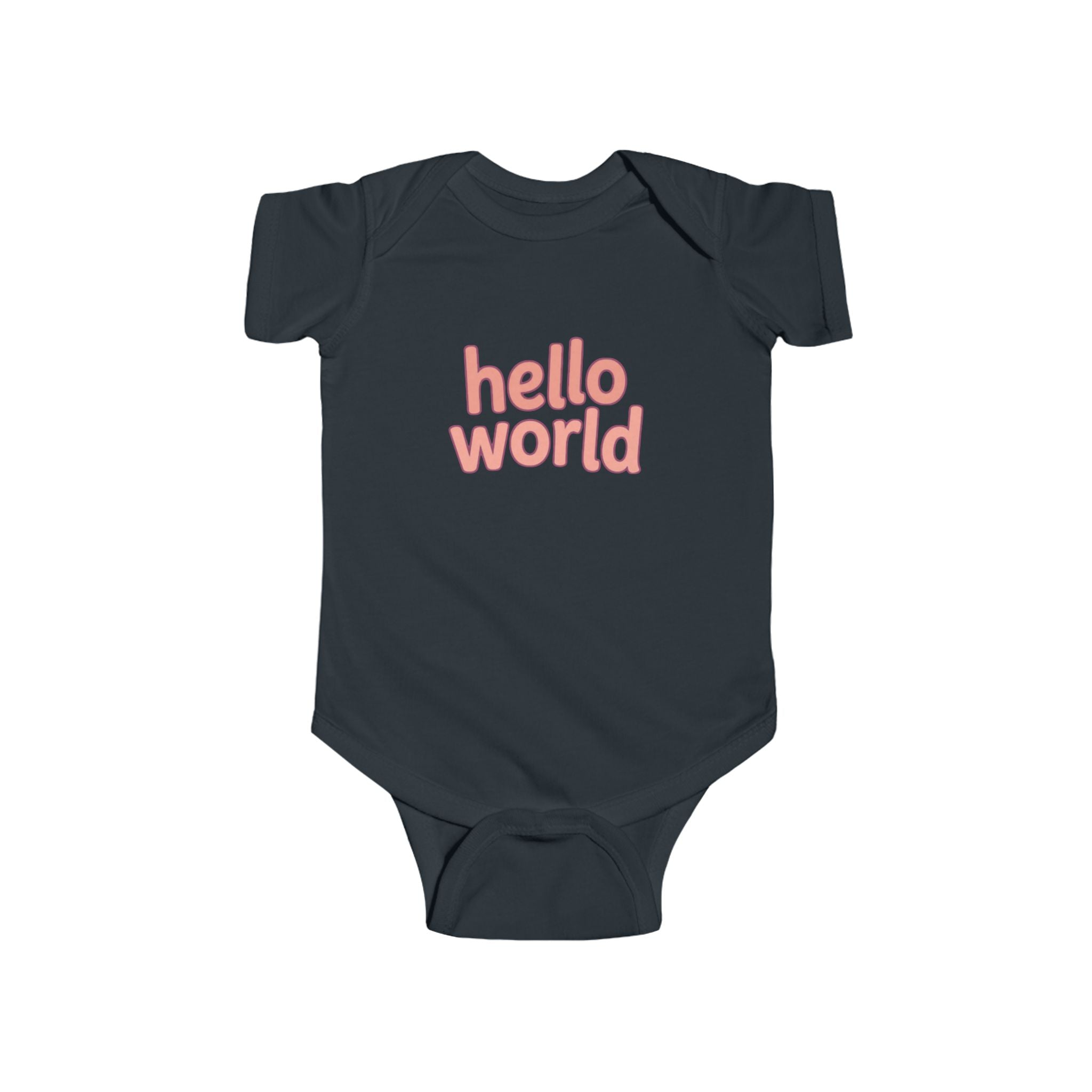 Brixie Baby Onesie – "Hello World" Newborn