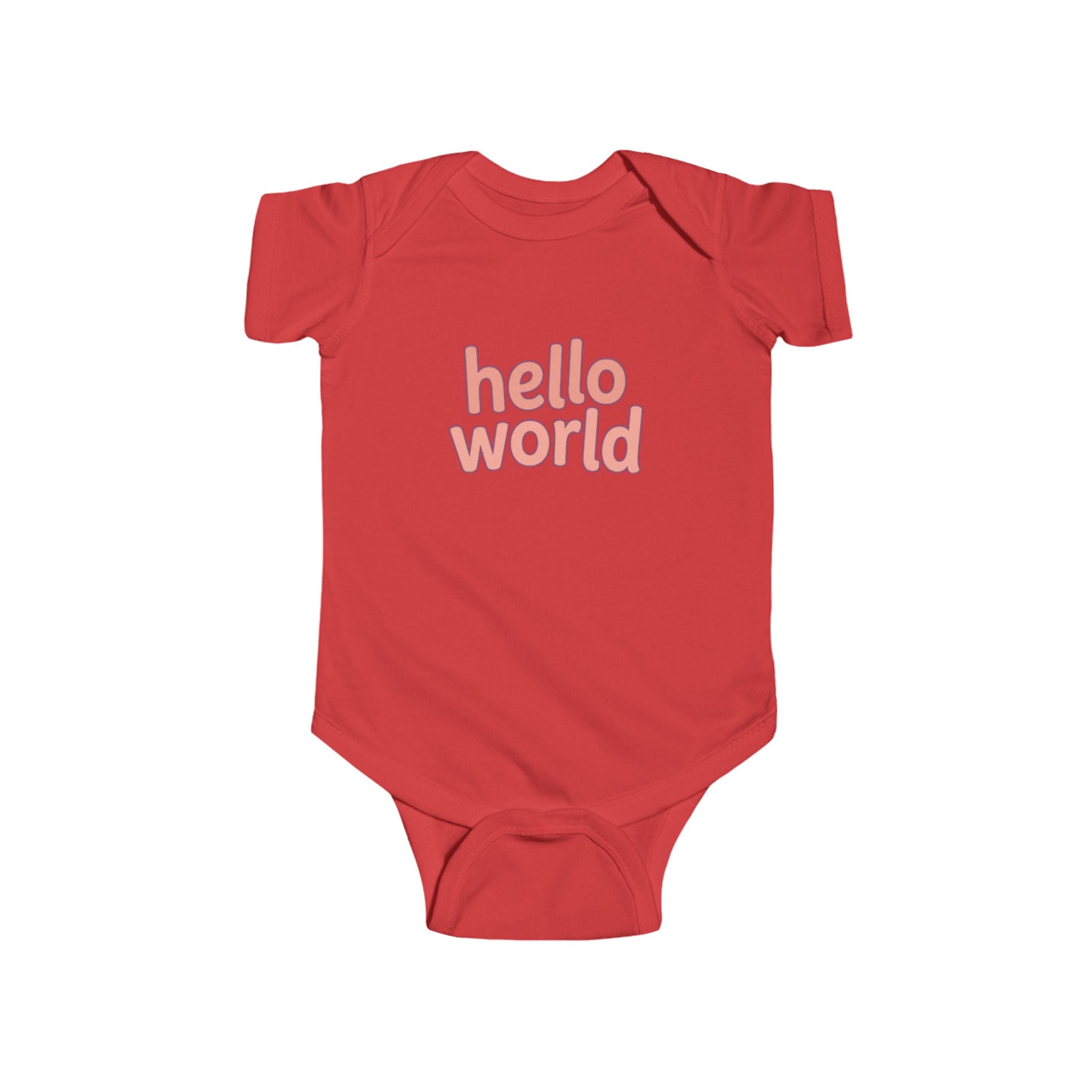Brixie Baby Onesie – "Hello World" Newborn