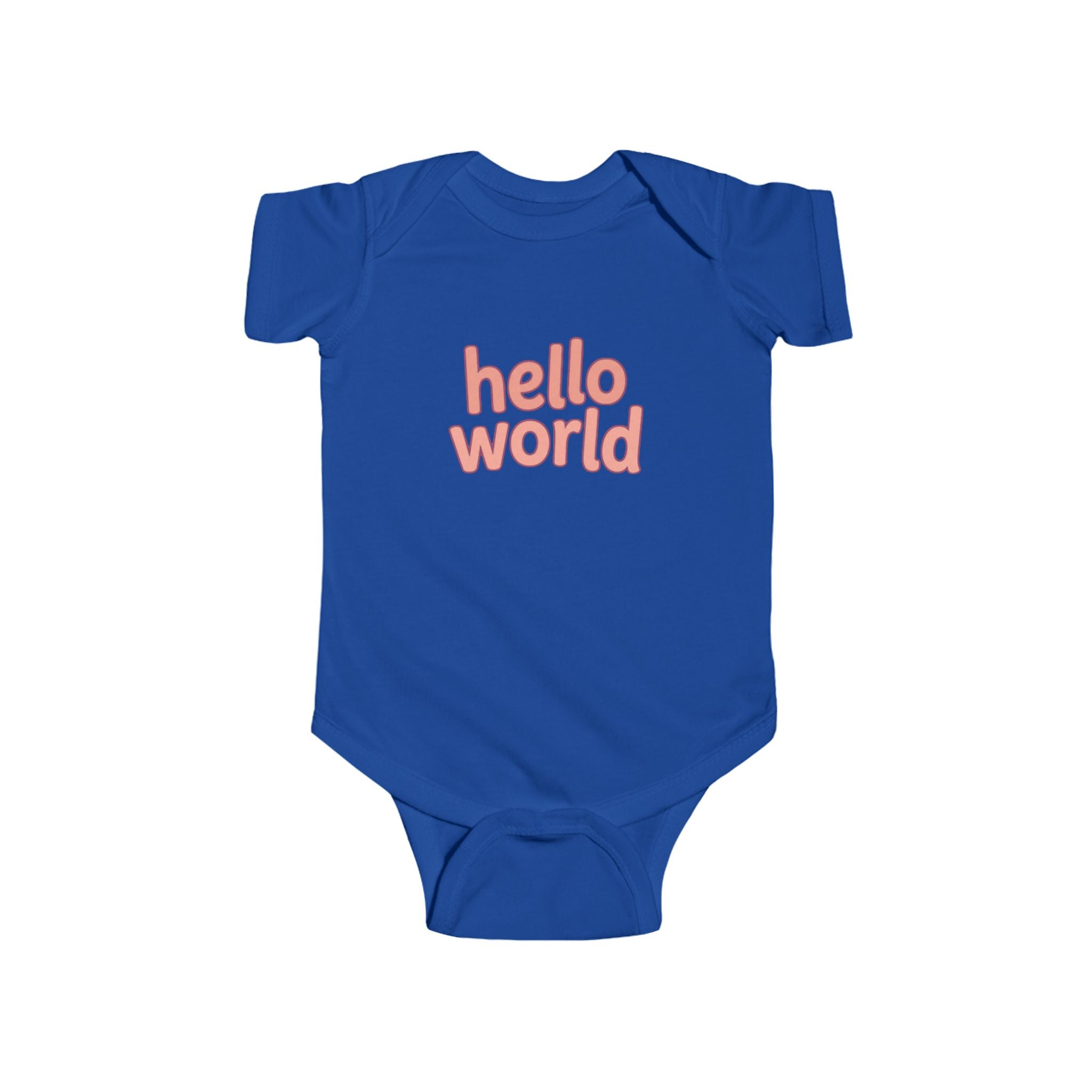 Brixie Baby Onesie – "Hello World" Newborn