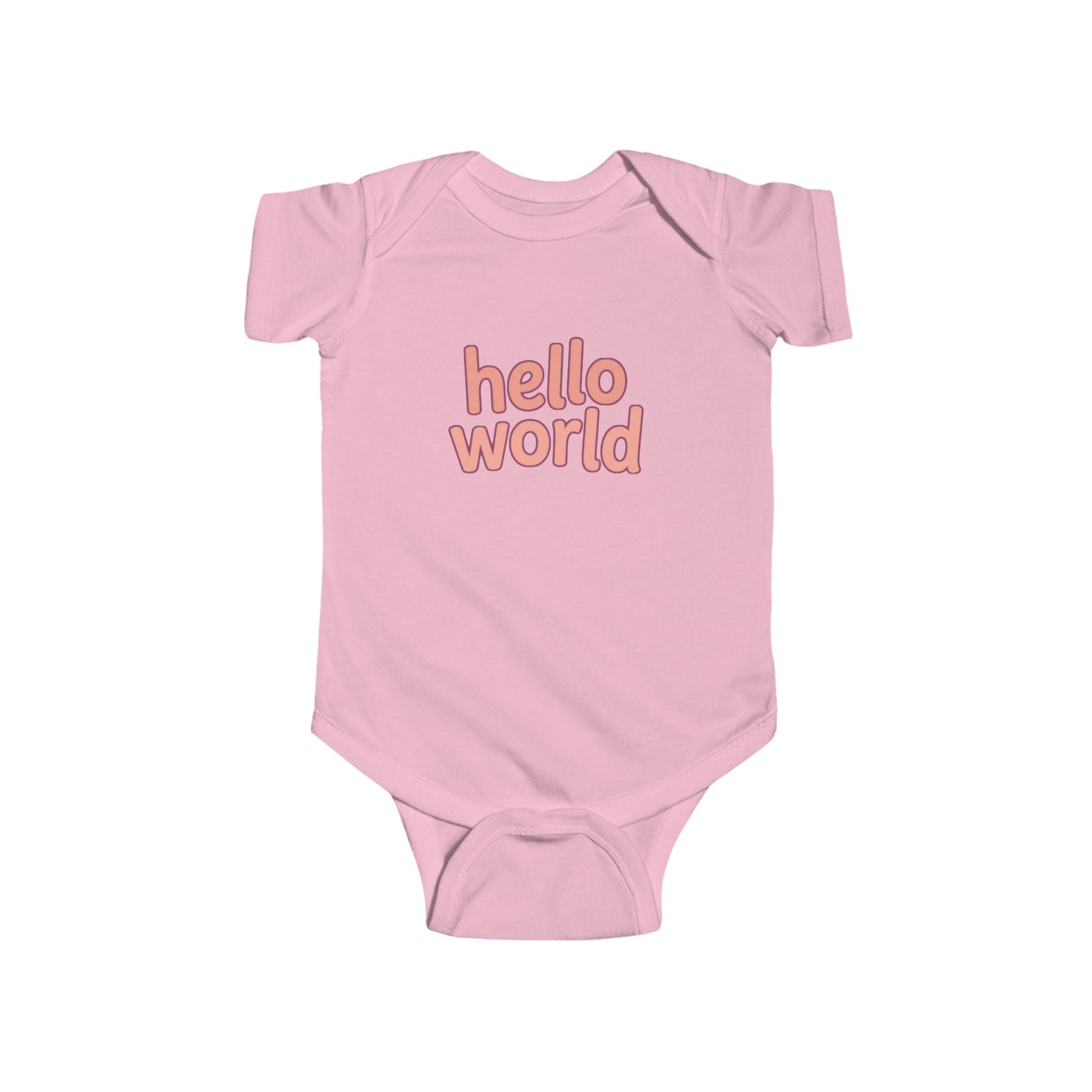Brixie Baby Onesie – "Hello World" Newborn