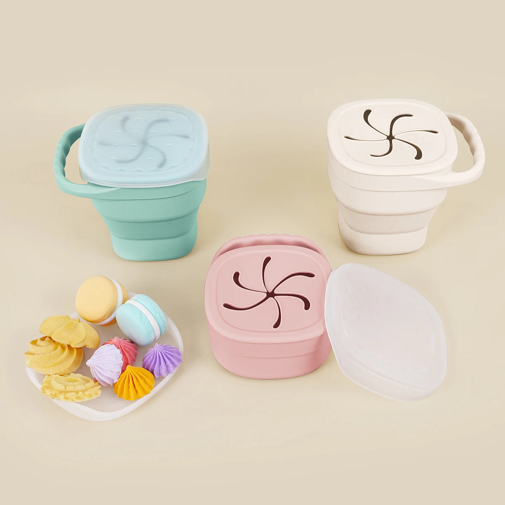Brixie Silicone Collapsible Snack Cup
