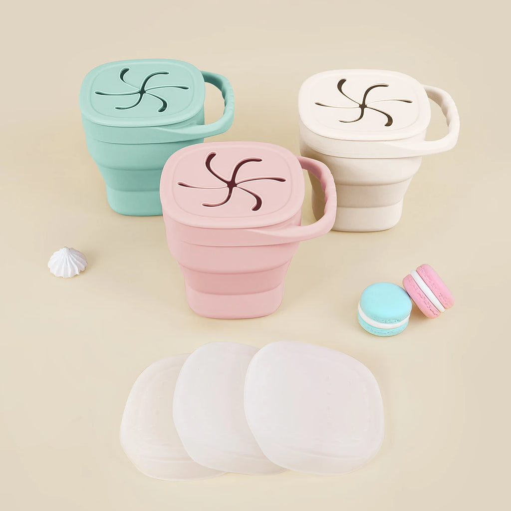 Brixie Silicone Collapsible Snack Cup