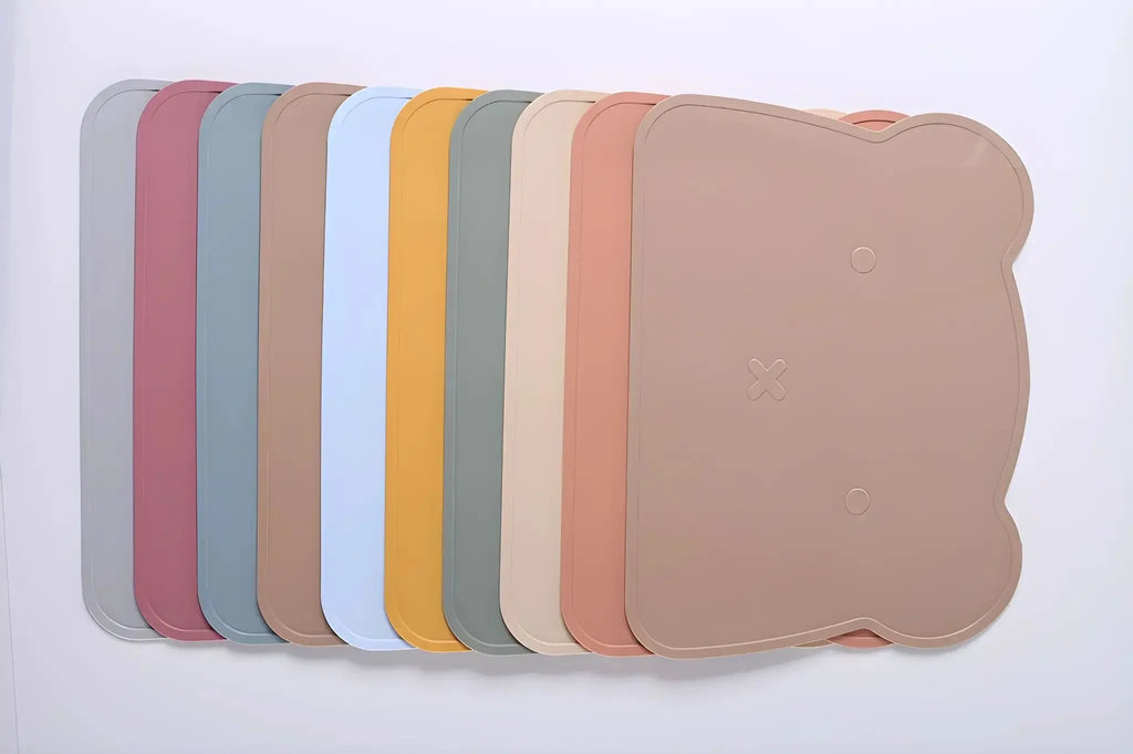 Brixie Silicone Non-Slip Leak-Proof Bear Placemat