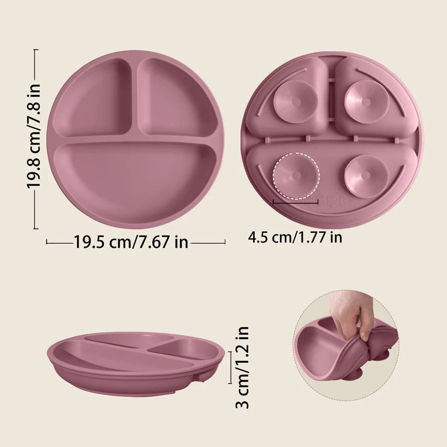 Brixie Baby Silicone Suction Plate